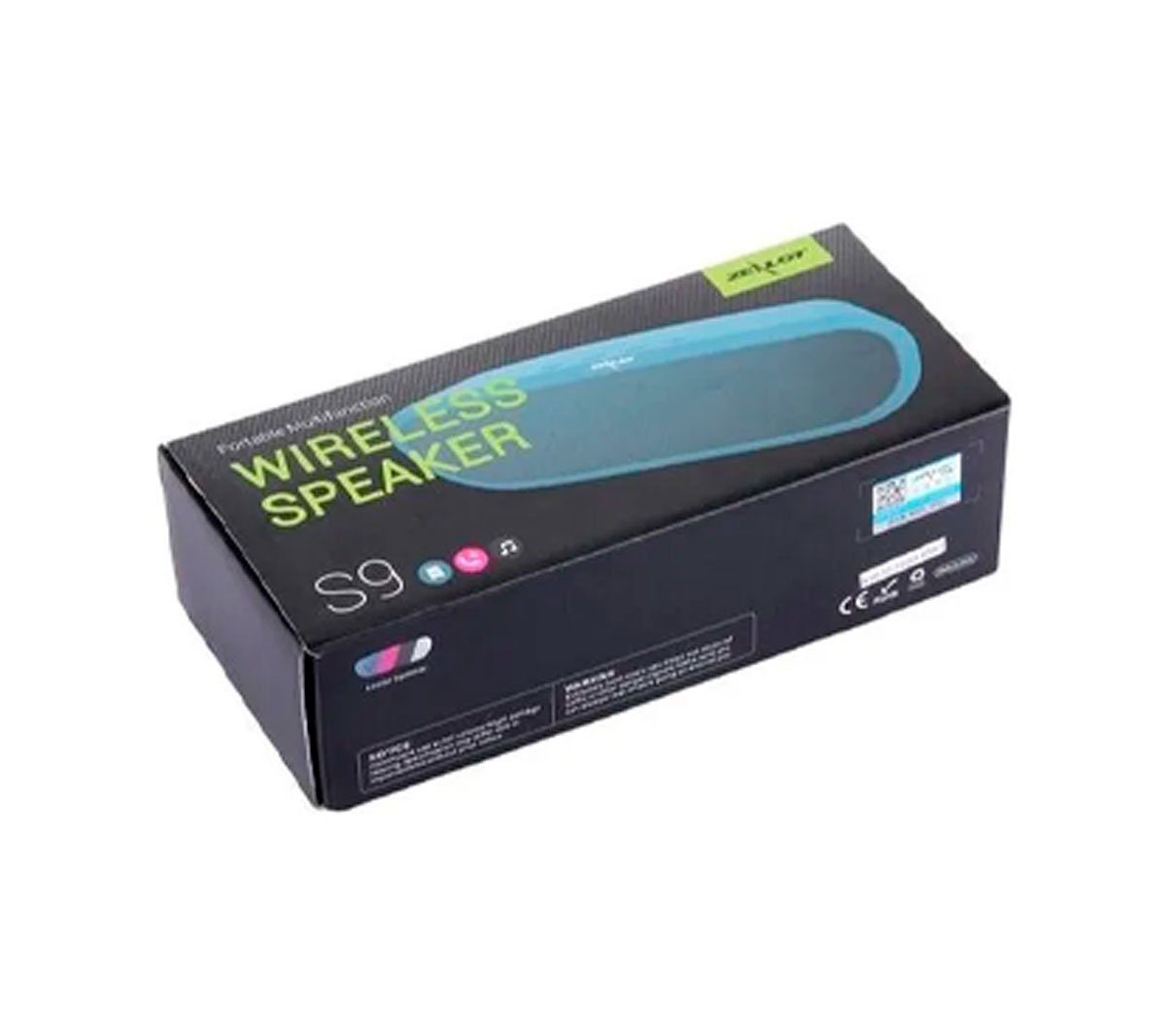 PARLANTE USB TWS WIRELESS SPEAKER REF: S9 COLOR TURQUESA