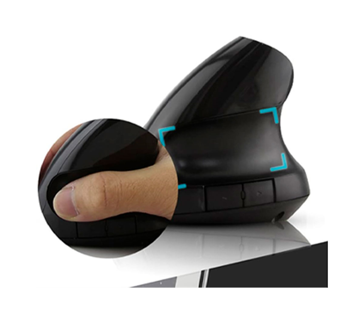 MOUSE INALAMBRICO STAR TEC ST-MO-81 VERTICAL