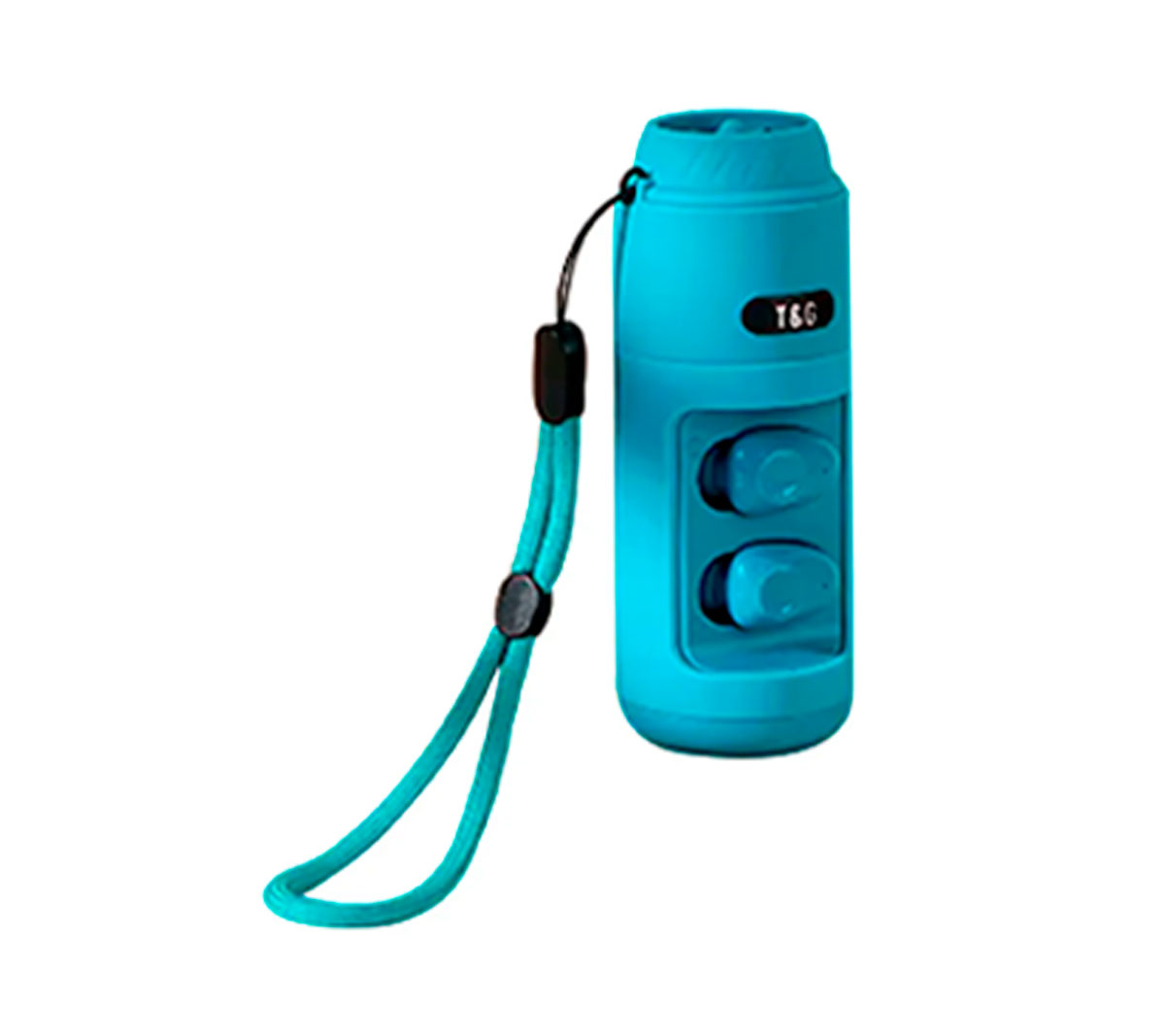 AUDÍFONOS + PARLANTE BLUETOOTH TWS T&G TG806 TURQUESA AUDÍFONOS + PARLANTE BLUETOOTH TWS T&G TG806 TURQUESA