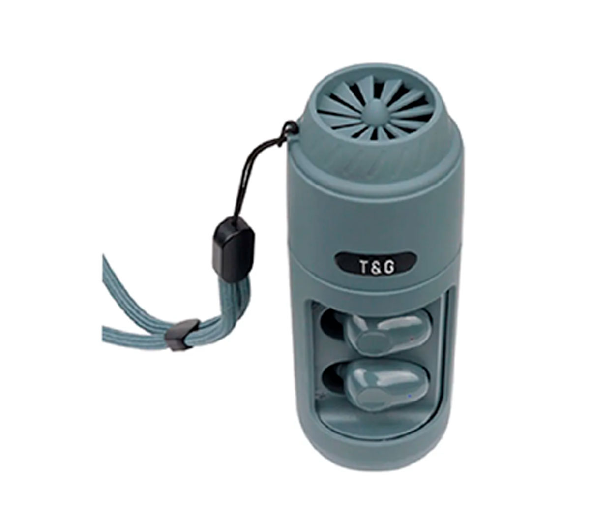 AUDÍFONOS + PARLANTE BLUETOOTH TWS T&G TG806 GRIS