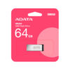 MEMORIA USB ADATA UR350 3,2 - 64GB - SILVER - METALICA MEMORIA USB ADATA UR350 3,2 - 64GB - SILVER - METALICA