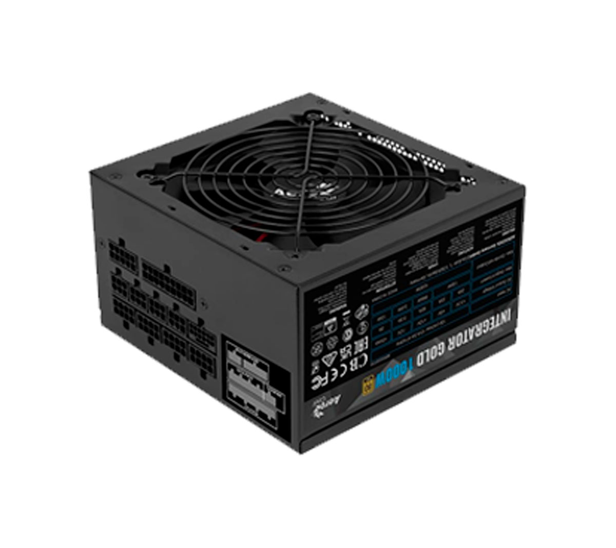 FUENTE DE PODER MARCA AERO COOL INTEGRATOR 1000W PLUS GOLD PCIE 5.0