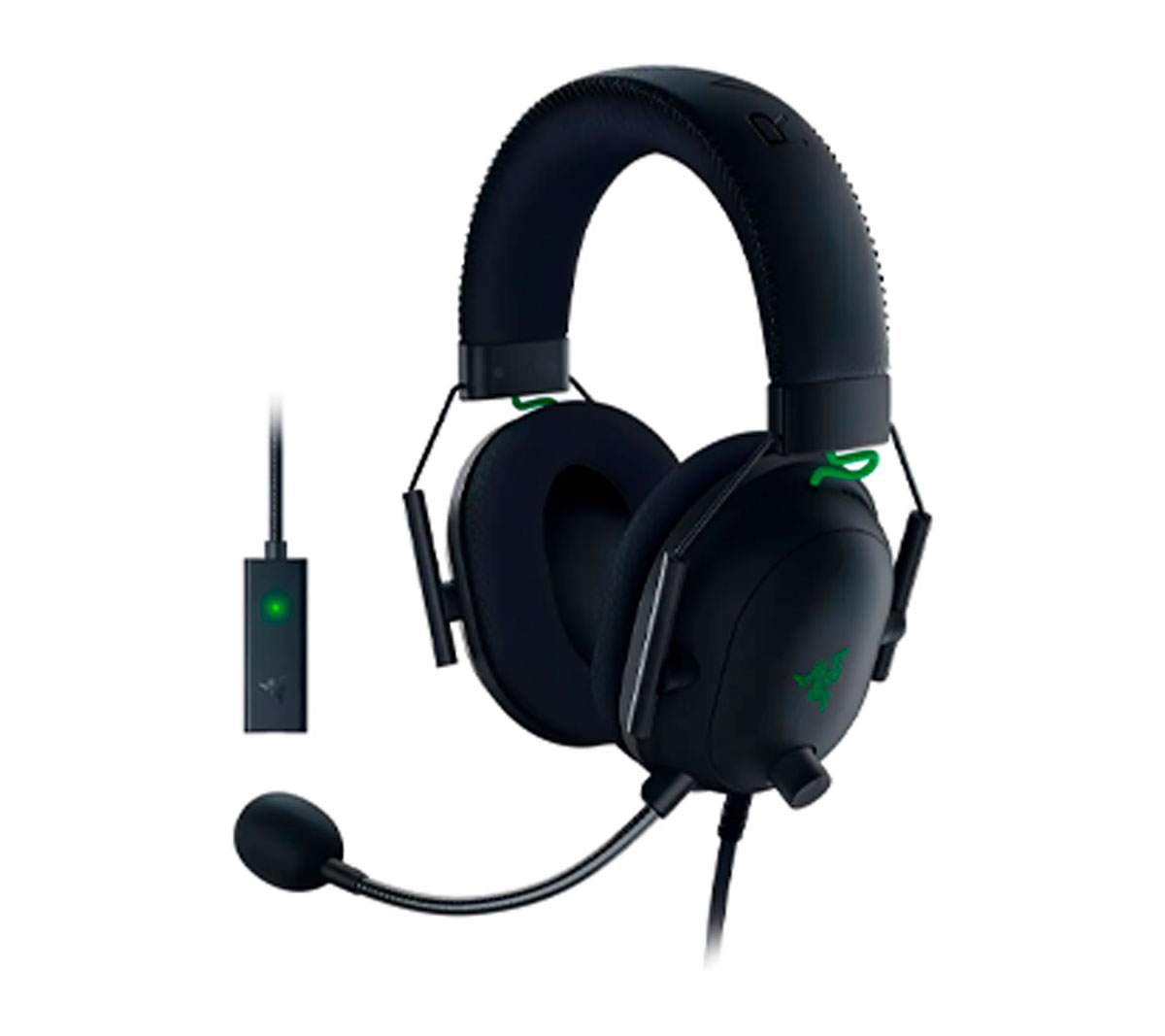 HEADSET RAZER BLACKSHARK V2 + USB SOUND CARD