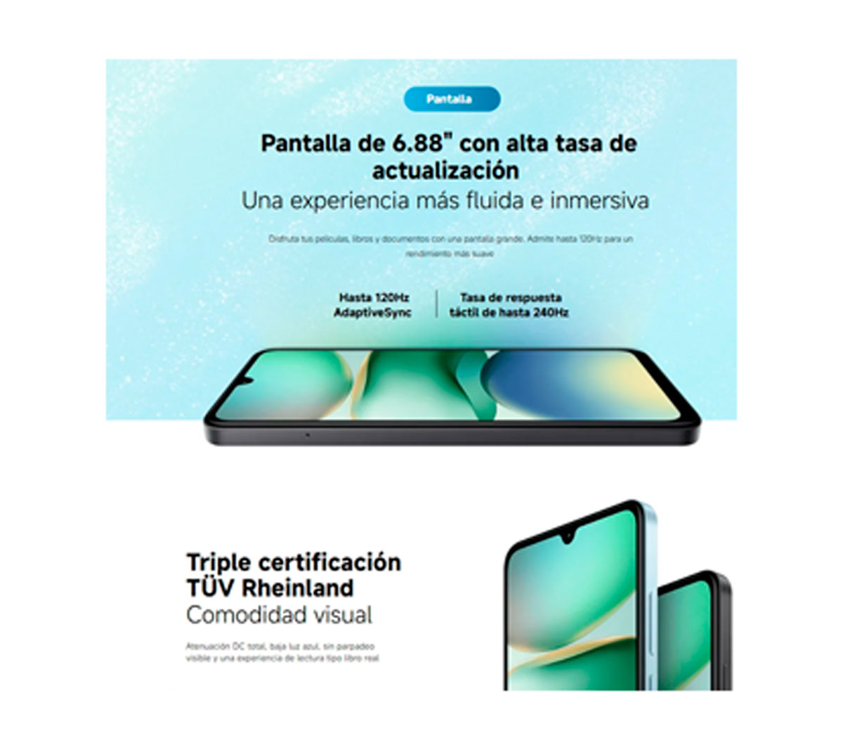 XIAOMI REDMI A5 - PANTALLA 6,88" OCEAN BLUE XIAOMI REDMI A5 - PANTALLA 6,88" OCEAN BLUE
