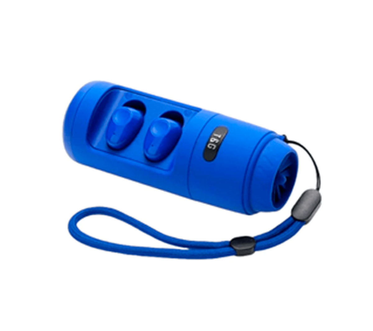 AUDÍFONOS + PARLANTE BLUETOOTH TWS T&G TG806 AZUL