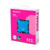 DISCO DE ESTADO SOLIDO EXTERNO ADATA SD620 - 512GB