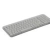 TECLADO LOGITECH K250 - INALAMBRICO - BLUETOOTH - COMPACTO - BLANCO