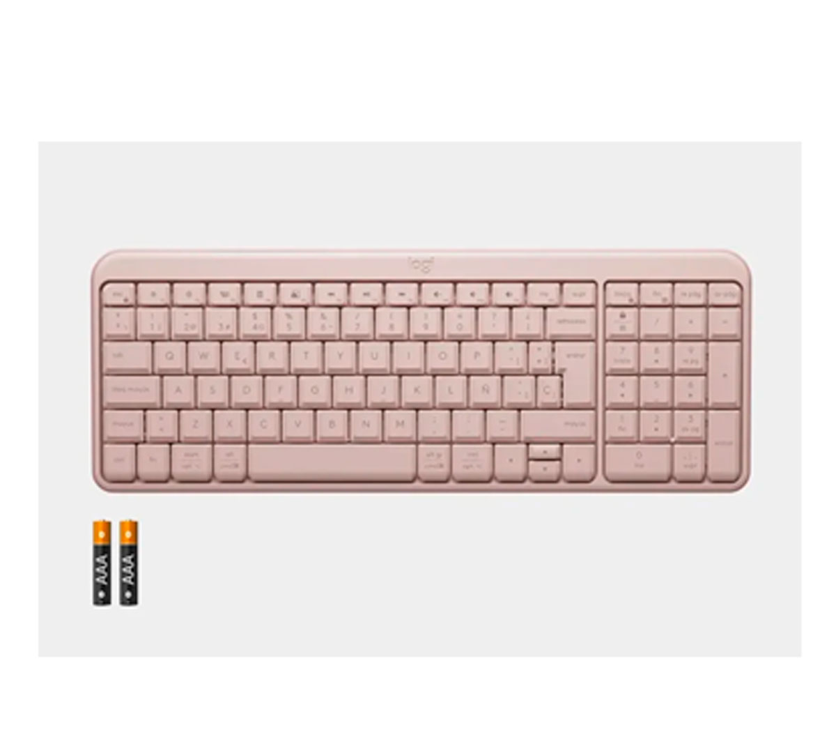 TECLADO LOGITECH K250 - INALAMBRICO - - ROSA