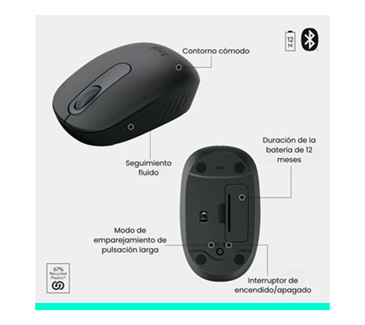 COMBO TECLADO Y MOUSE LOGITECH MK250