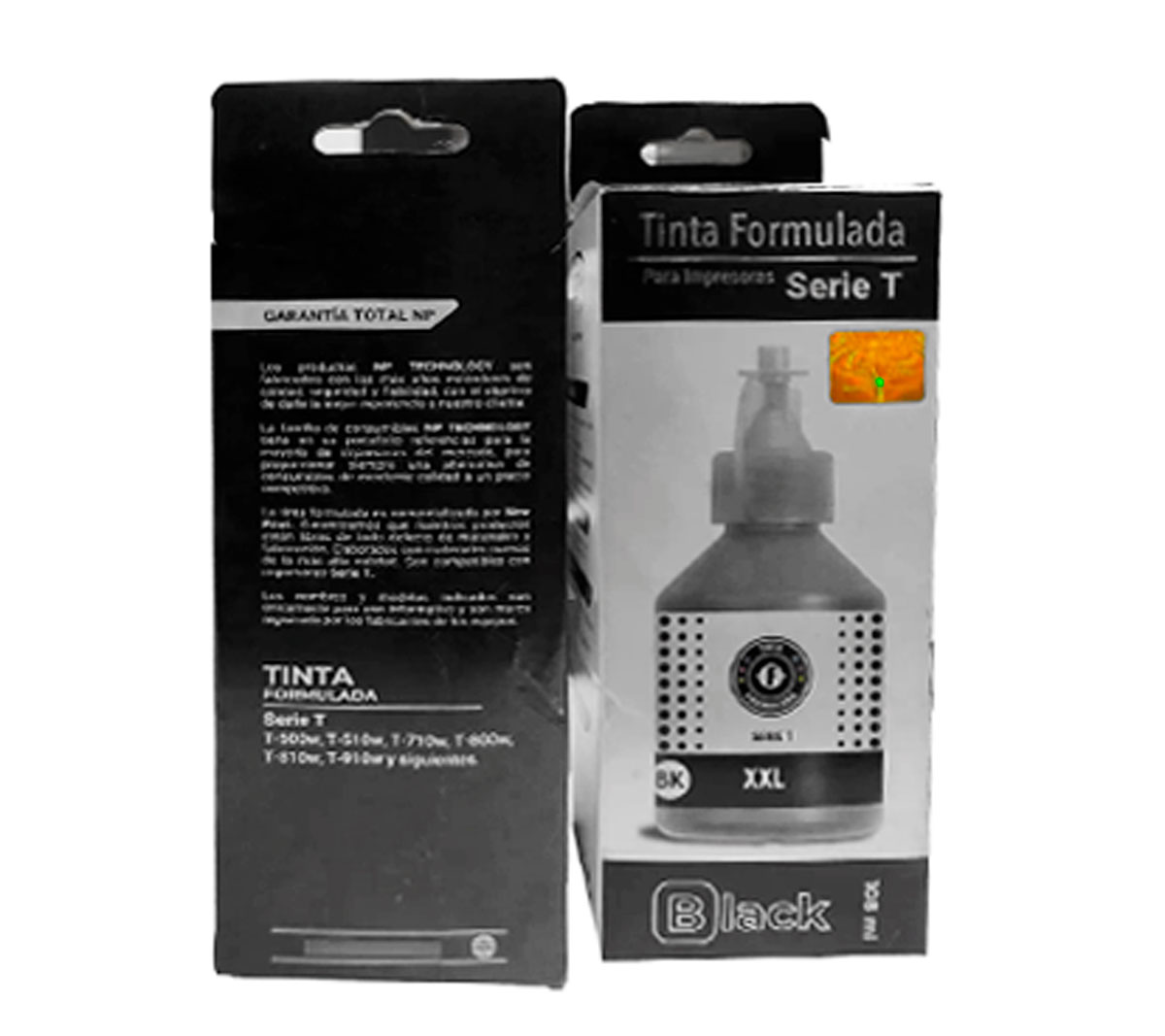 TINTA FORMULADA PARA IMPRESORAS SERIE T BLACK XXL NP