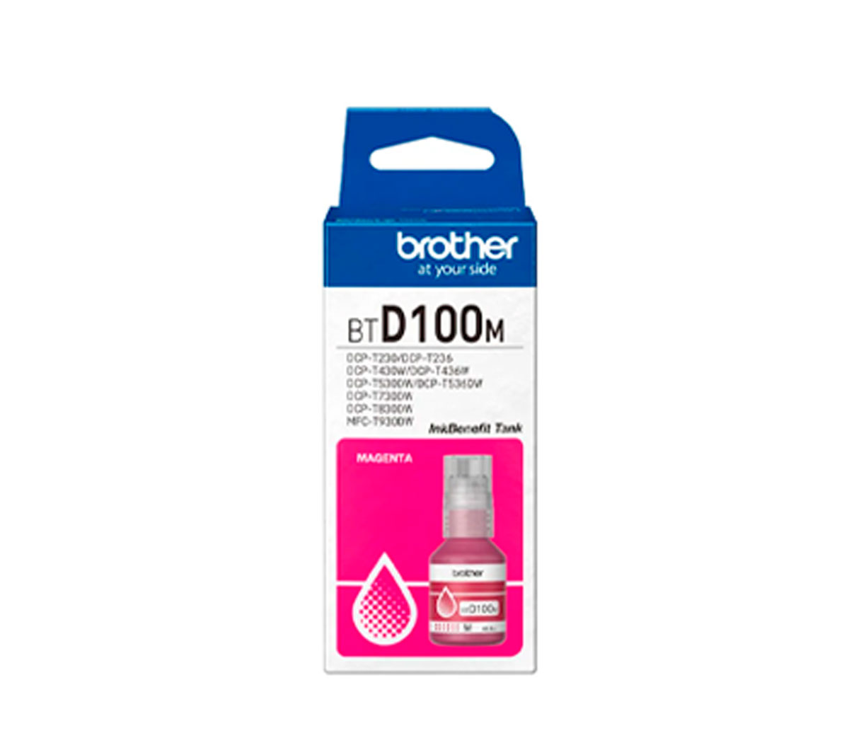 TINTA BROTHER BTD100M MAGENTA - 48,8ML