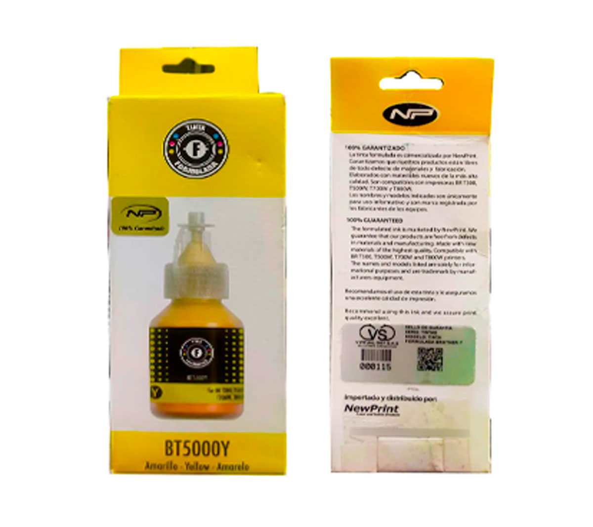 TINTA FORMULADA BT5000Y YELLOW NP