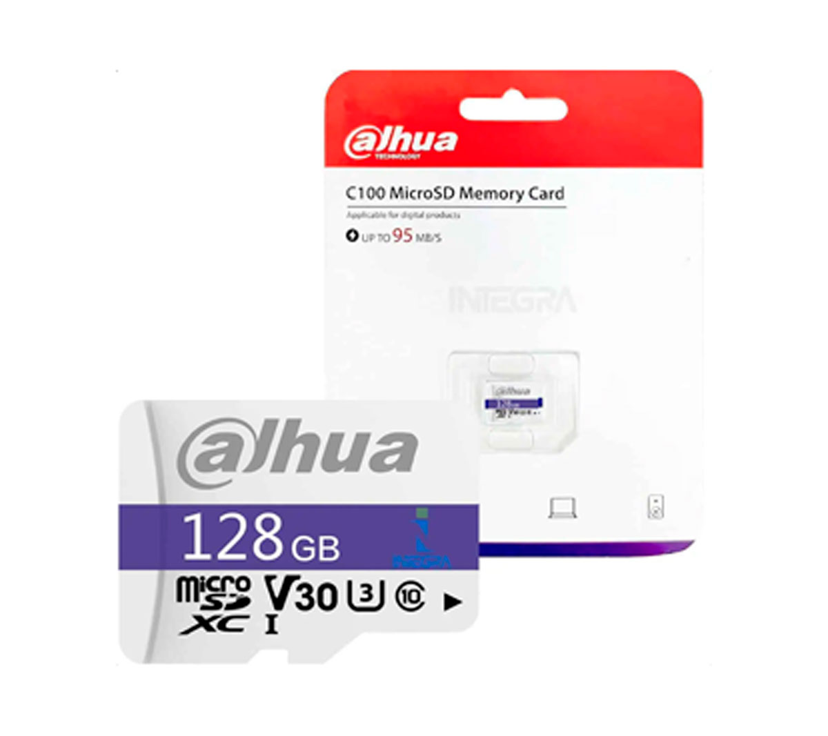 MEMORIA MICRO SD DAHUA 128GB - CLASE 10 - DHI-TF-C100 - C10/U3/V30