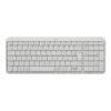 TECLADO LOGITECH K250 - INALAMBRICO - BLUETOOTH - COMPACTO - BLANCO