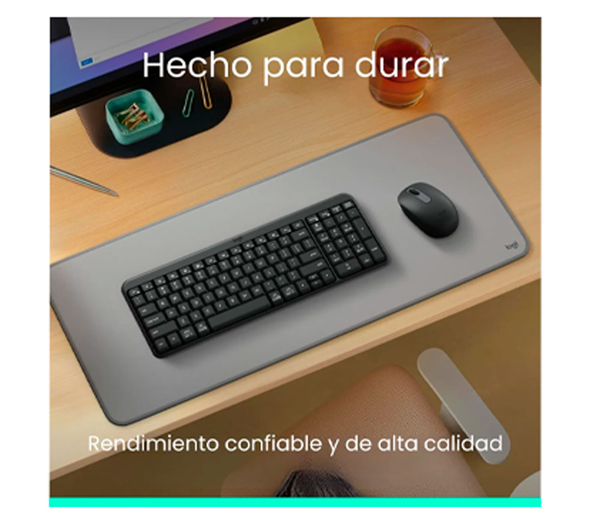 COMBO TECLADO Y MOUSE LOGITECH MK250