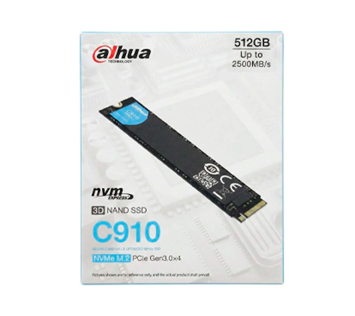 DISCO DE ESTADO SOLIDO DAHUA C910 512GB - M.2 PCI NVME