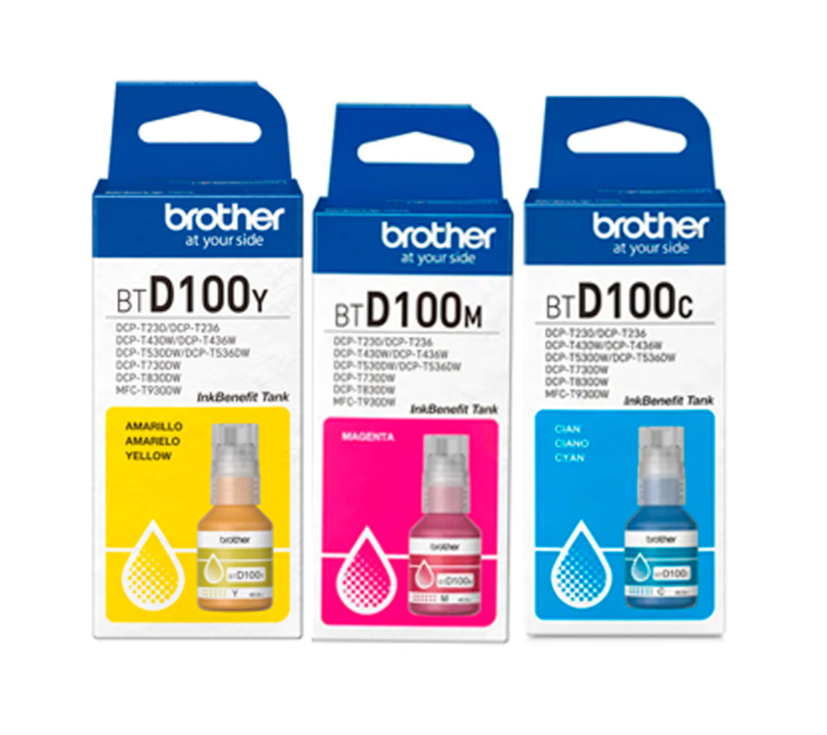 TINTA BROTHER BTD100- 48,8ML