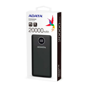 POWER BANK ADATA P20000QCD - CARGA RAPIDA - 20000MAH