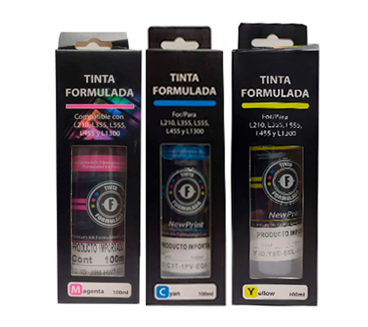 TINTA FORMULADA NP L210/l355/l555/l450 Y L1300