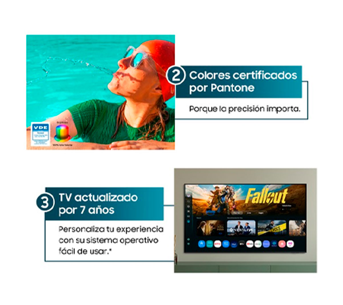 TELEVISOR SAMSUNG QLED SMART TV 43" Q7F - TDT - UHD 4K - QN43Q7FAAKXZL