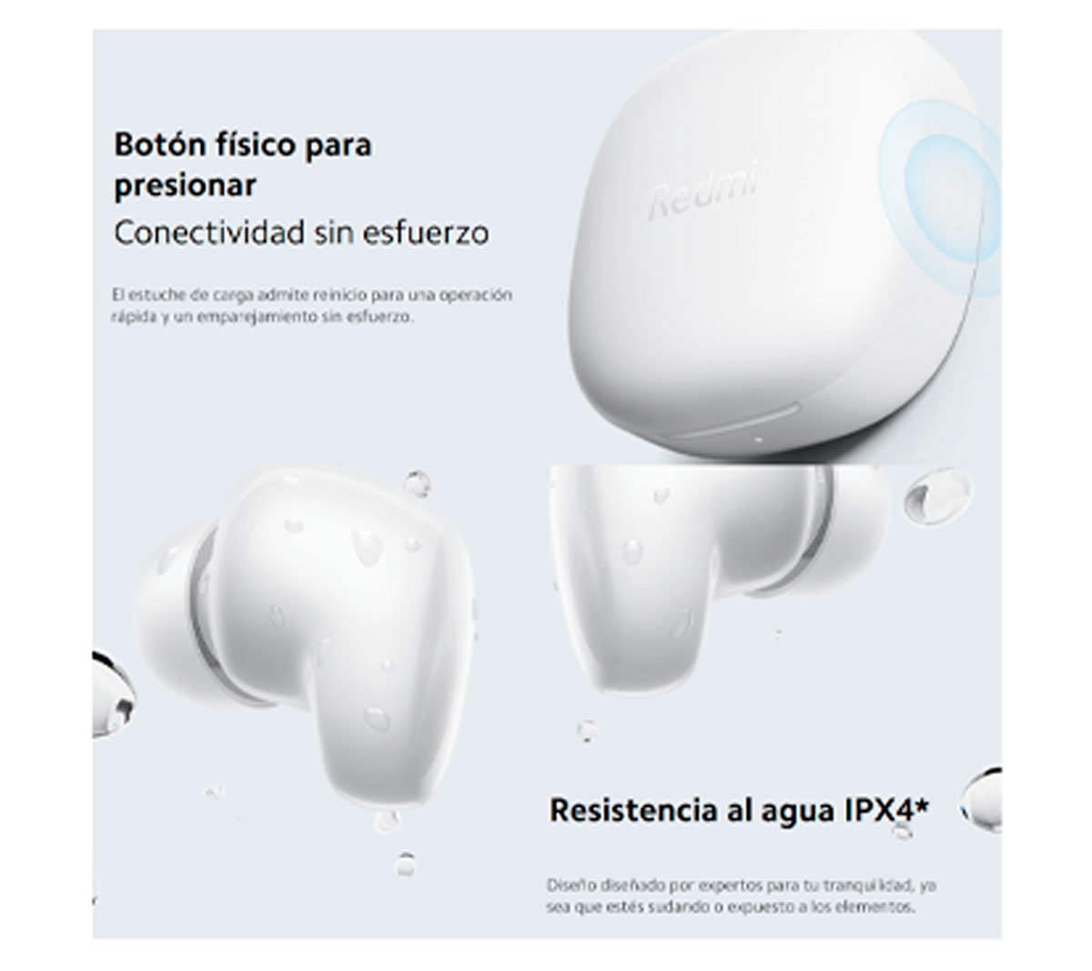 REDMI BUDS 6 PLAY - BLANCO