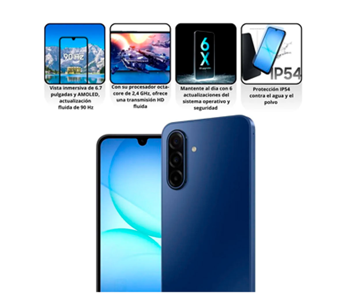 SAMSUNG A17 5G SM-A176B - AZUL
