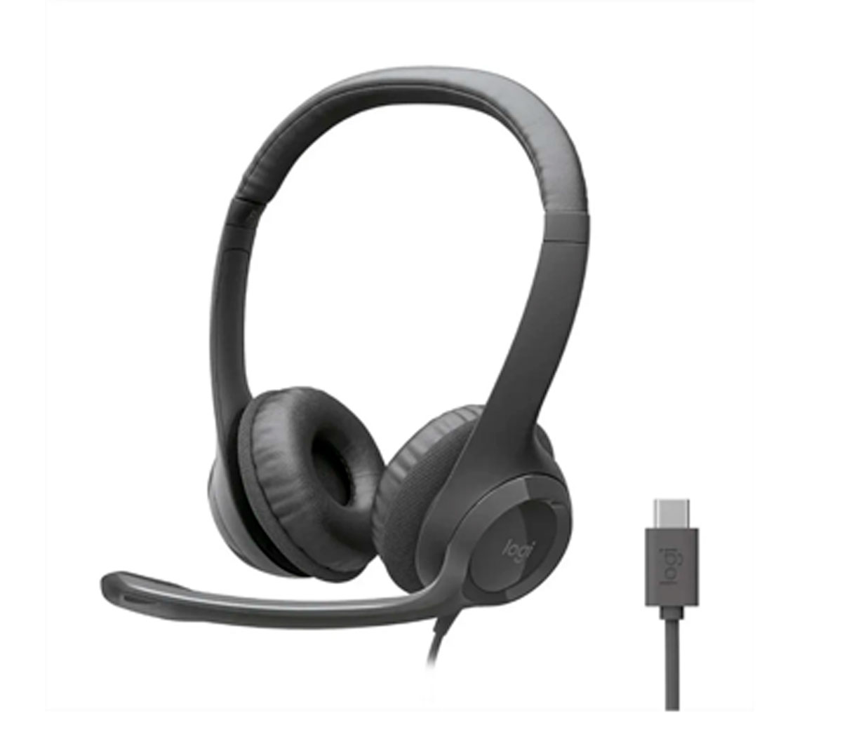 DIADEMA LOGITECH H390 - USB -C - CON MICROFONO
