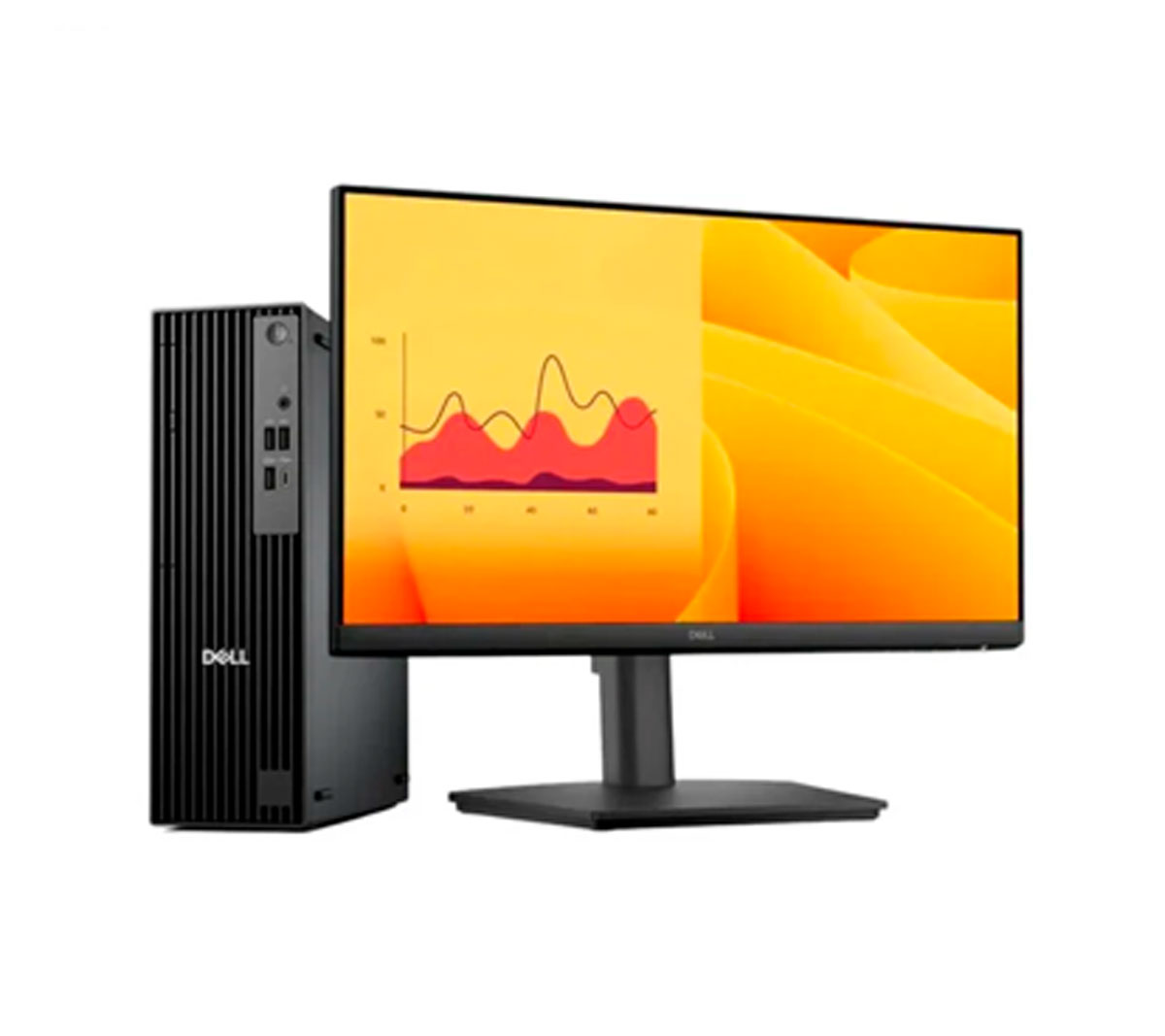 PC DELL PRO SLIM SFF QCS1250 - 16GB DDR5 - 512GB SSD - MONITOR 19,5"