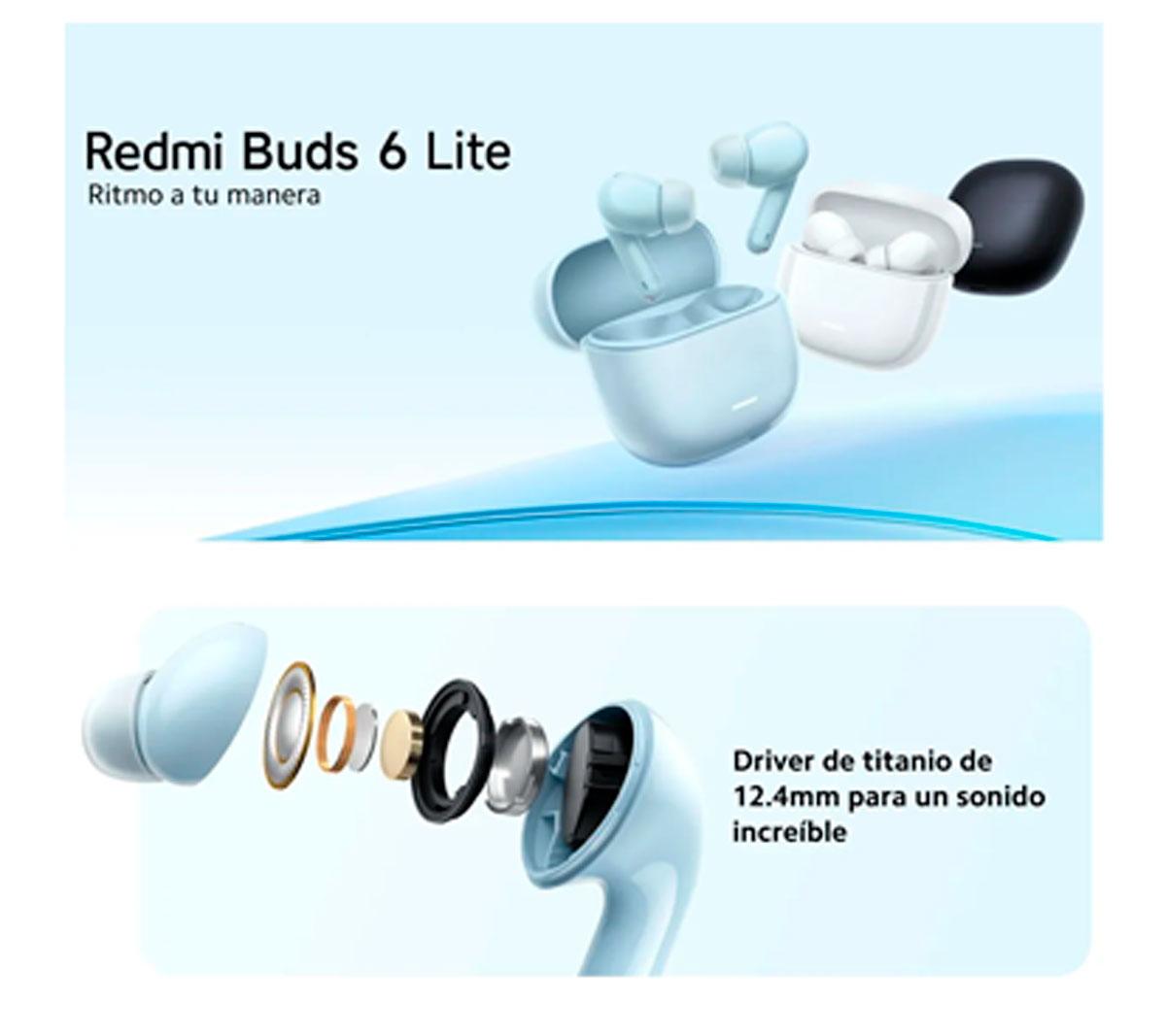 REDMI BUDS 6 LITE - BLANCO