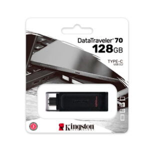 MEMORIA USB KINGSTON DATATRAVELER 3.2 DT70 - 128GB - USB TIPO C