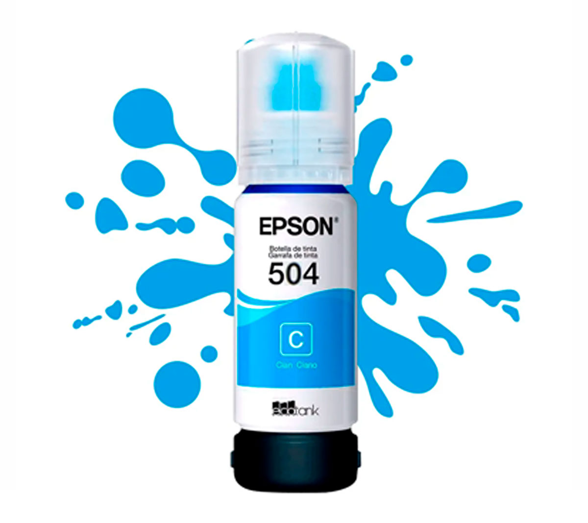 TINTA EPSON T-504 CYAN COMPATIBLE CON L4150 TINTA EPSON T-504 CYAN COMPATIBLE CON L4150
