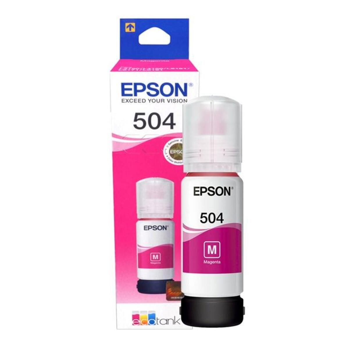 TINTA EPSON T-504 MAGENTA COMPATIBLE