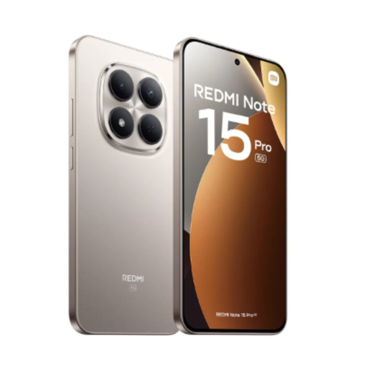 XIAOMI REDMI NOTE 15 PRO 5G - PANTALLA 6,83" - 512GB - MEM 8GB - TRIPLE CAM - ANDROID 15 - 5G - TITANIO + LIC KAS