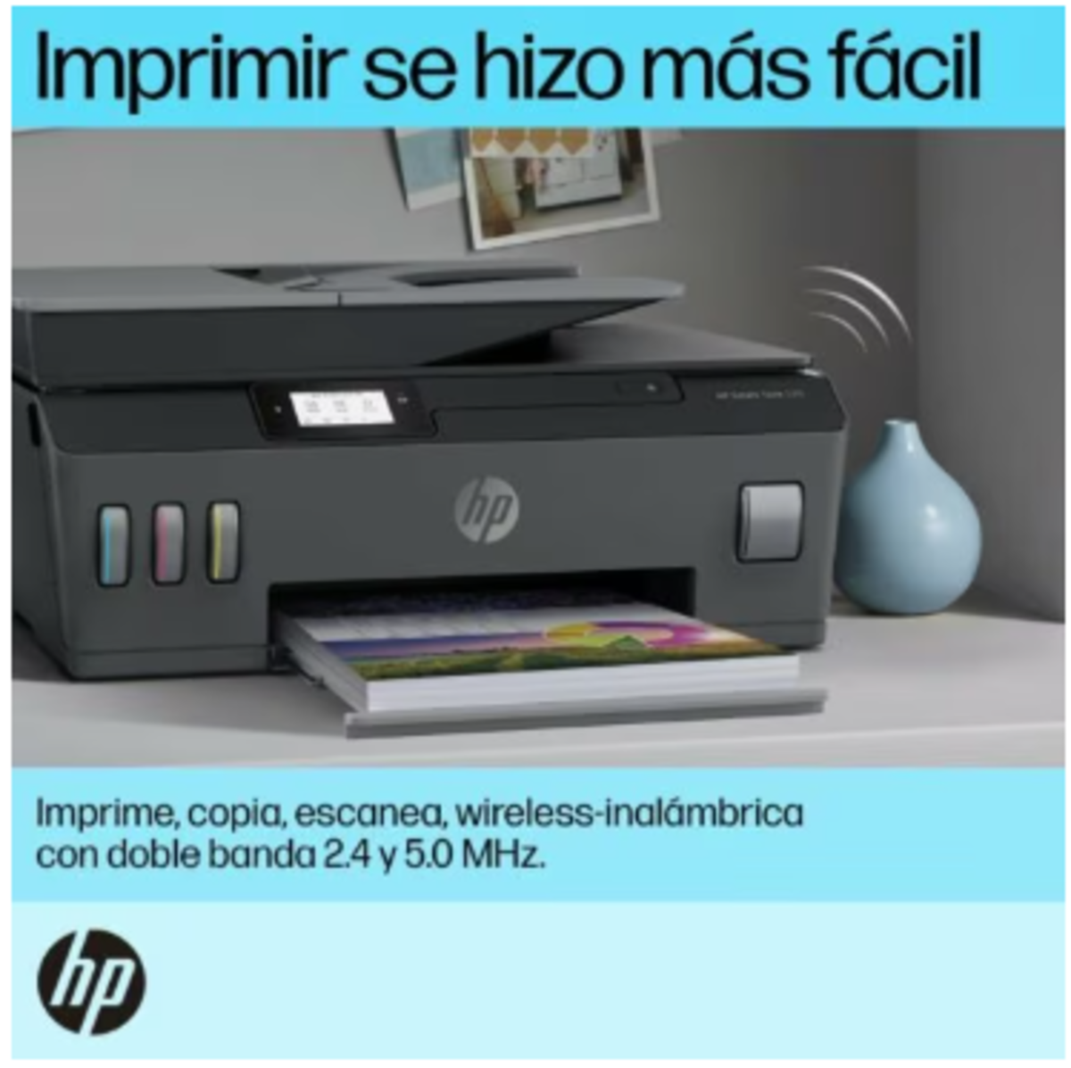 IMPRESORA HP SMART TANK 530 - MULTIFUNCIONAL - ADF