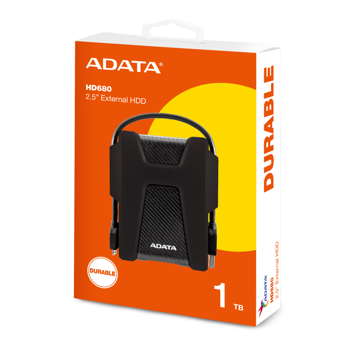 ADATA HD680 - 1 TERA EXTERNO - 2.5 - NEGRO